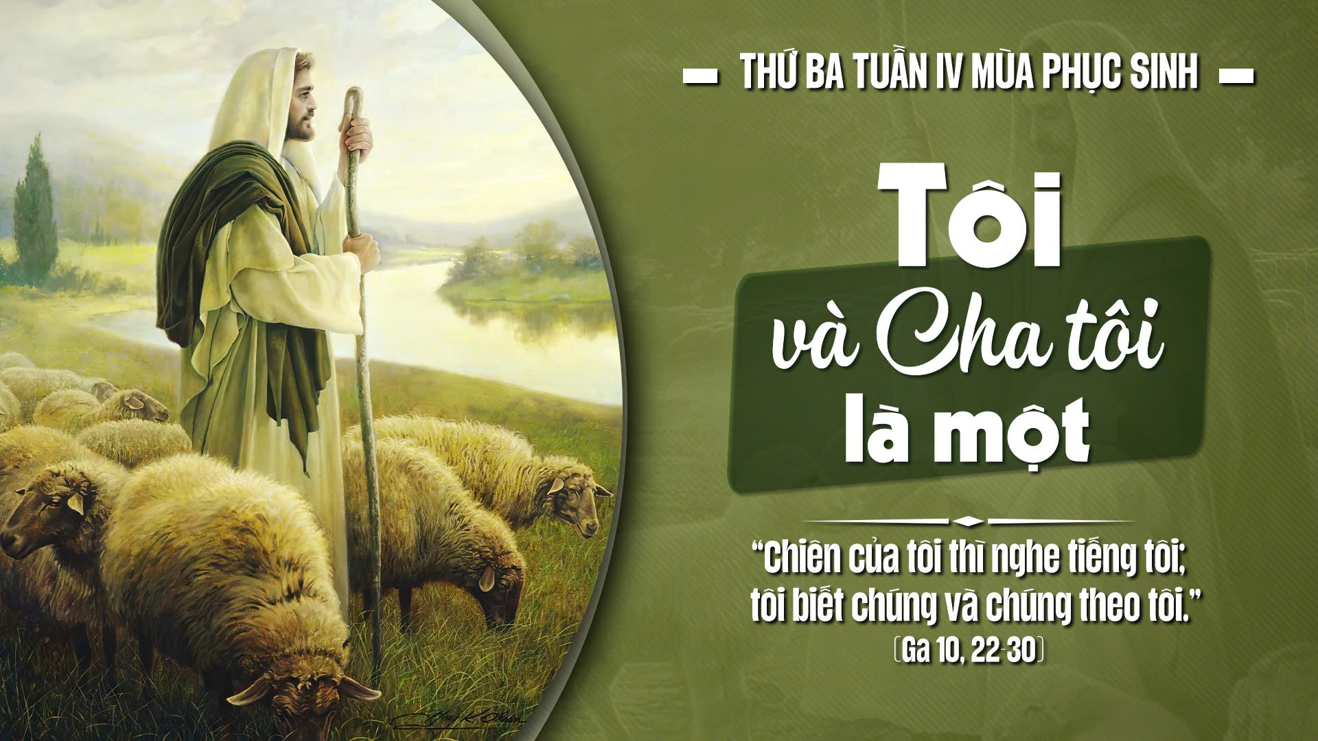  THỨ BA TUẦN 4 PHỤC SINH - NĂM A